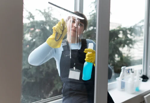 Nettoyage de vitres intérieures et extérieures à Cunelières